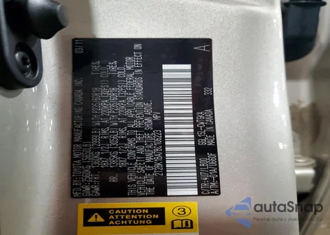 2011 Lexus Rx 350 z USA, uszkodzony, nr VIN 2T2BK1BA7BC106223